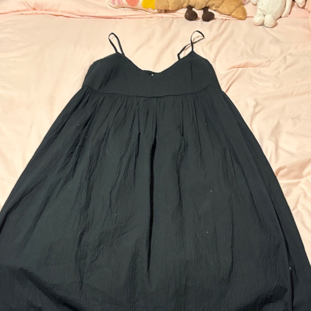 a new day Black Maxi Dress Spaghetti Strap